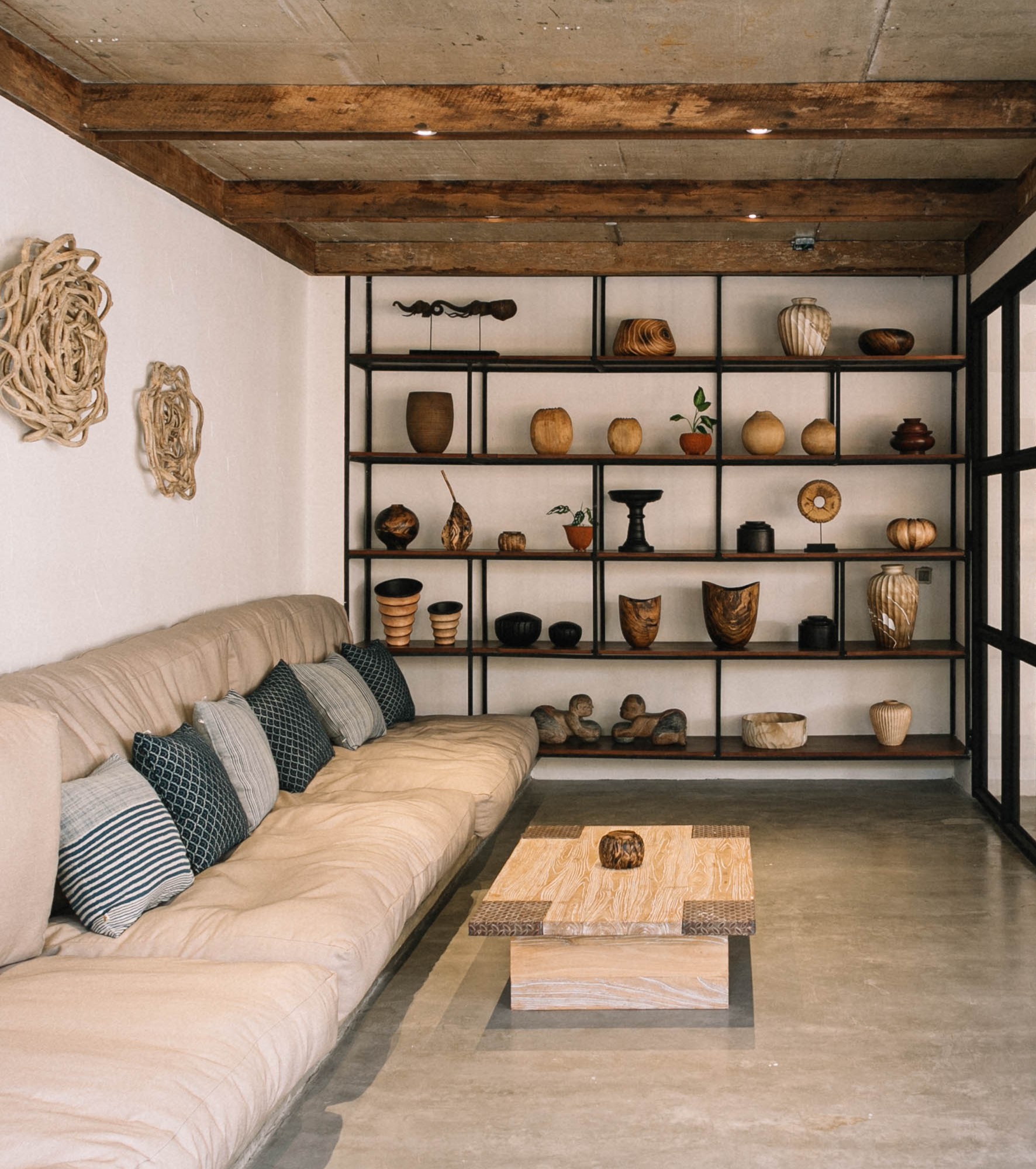 Living room at glory wabi sabi hotel